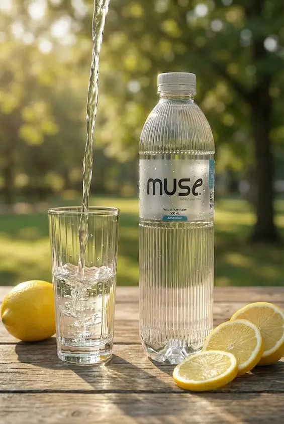 MUSE WATER — 600ml Natural Pure Water
