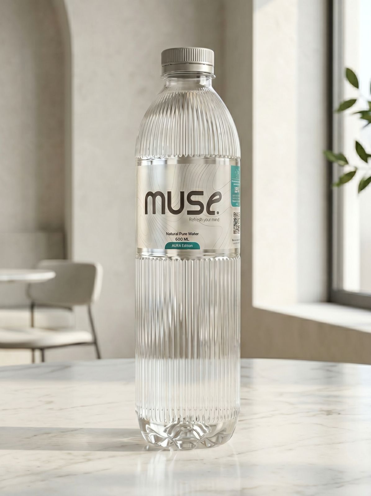 MUSE WATER — 600ml Natural Pure Water